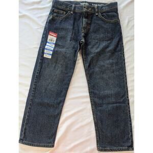 WRANGLER BOYS 5 STAR CLASSIC STRAIGHT LEG JEANS 10 HUSKY- NEW